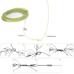 ﻿Fly Fishing Backing Line 50M/55Yards 20LB Fluorescent Yellow