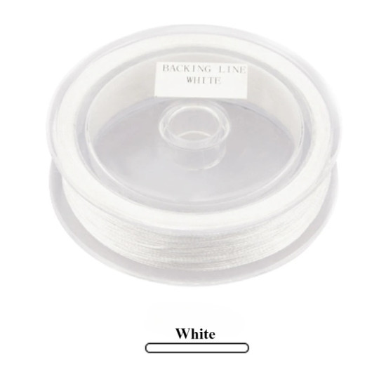 Fly Fishing Backing Line 50M/55Yards 20LB White Color