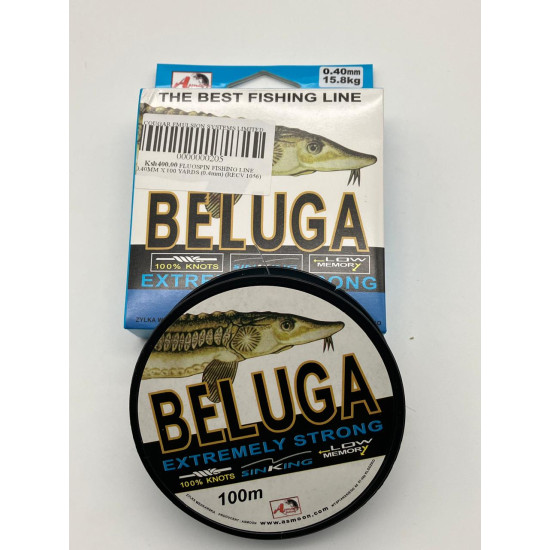 FLUOSPIN (BELUGA) 0.4MMX100M FLUOSPIN (BELUGA) 0.4MMX100M