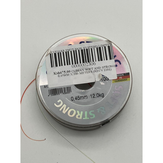 CLIMAX SOFT AND STRONG 0.45MM X 100 METERS