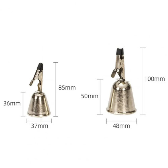 Fishing Bell Loud Sound 2 Sizes Fishing Alarm Clip Bell 