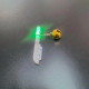 2pcs Fishing Rod Light Compact Led Fishing Glow Stick with Bell For Night Fishing