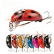 38mm/4.1g Fishing Tackle Cicada Bait Fishing Lure Insect Bug Lure Sea Beetle Crank Floating Wobblers For Bass Carp Fishing