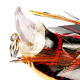 38mm/4.1g Fishing Tackle Cicada Bait Fishing Lure Insect Bug Lure Sea Beetle Crank Floating Wobblers For Bass Carp Fishing