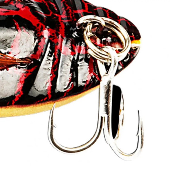 38mm/4.1g Fishing Tackle Cicada Bait Fishing Lure Insect Bug Lure Sea Beetle Crank Floating Wobblers For Bass Carp Fishing