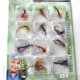 12PCS Artificial Insects Flies Fly Fishing Lures Bait Steel Sharpened Crank Hook Feather Dry Fly Lure 