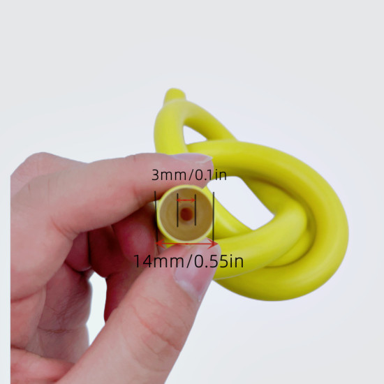 1Meter Underwater Fish Hunting Spear Gun Latex Tube 3*14mm 