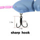 Topwater Bionic Rat Wake bait 15.5g 85mm Jointed Mouse Lure