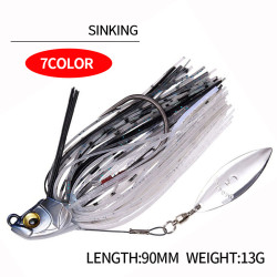 13g Spinner Bait Bass Jig Chatter Bait Fishing Lure 