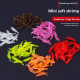 100pcs/lot Shrimp Bait Soft Silicone Fishing Lures 2.8cm/0.3g Luminous Glow Freshwater Worm New Pattern Pesca Fishing Tackle