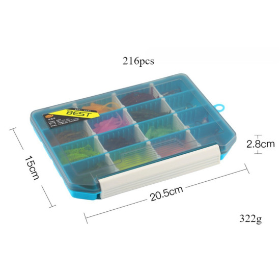 Metal Jig Hook Soft Bait Set 