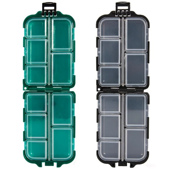 10pcs*Fish Hook Storage Box (10 Grid )