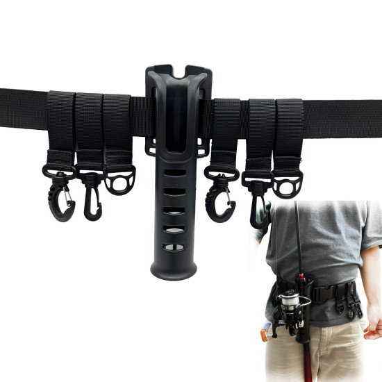 Adjustable Fishing Waist Belts Rod Holder Adjustable Fishing Waist Belts Rod Holder