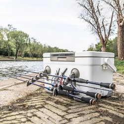 2pcs Fishing Rod Racks With Suction Cup For Car 