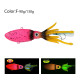 1* Luminous UV TPR 130g Octopus Fishing Soft Lures 