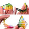 5pcs Sinking Wobbler Set Crankbaits Fishing Kit Artificial Bait Hard Lure