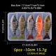 5pcs Sinking Wobbler Set Crankbaits Fishing Kit Artificial Bait Hard Lure