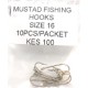 MUSTAD KIRBY FISHING HOOKS
