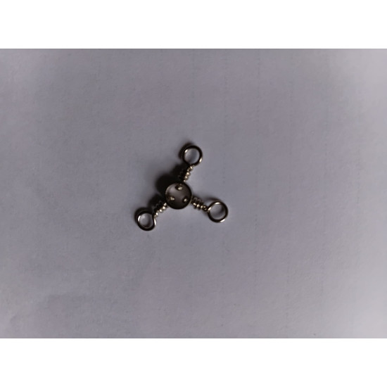 3 WAY SWIVELS SIZE 2 5PCS/PKT