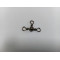 3 WAY SWIVELS SIZE 1 5PCS/PKT