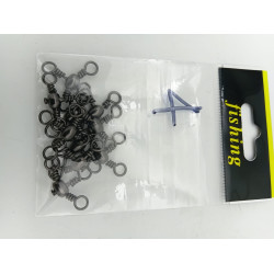 3 WAY SWIVELS SIZE 4 10PCS/PKT