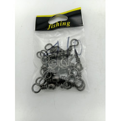 3 WAY SWIVELS SIZE 4/0 10PCS/PKT