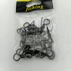 3 WAY SWIVELS SIZE 4/0 10PCS/PKT