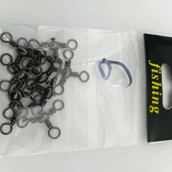 3 WAY SWIVELS SIZE 6 10PCS/PKT