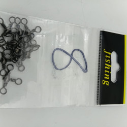 3 WAY SWIVELS SIZE 8 10PCS/PKT