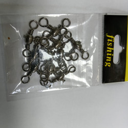 3 WAY SWIVELS SIZE 1 10PCS/PKT