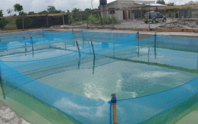Dam Lining in Kenya with HDPE Geomembrane