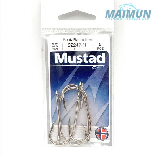 MUSTAD BAITHOLDER HOOKS 92247-BR MUSTAD BAITHOLDER HOOKS 92247-BR