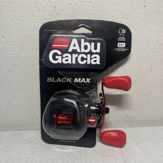 ABU GARCIA BLACK MAX CASTING REEL RIGHT HAND ABU GARCIA BLACK MAX CASTING REEL RIGHT HAND