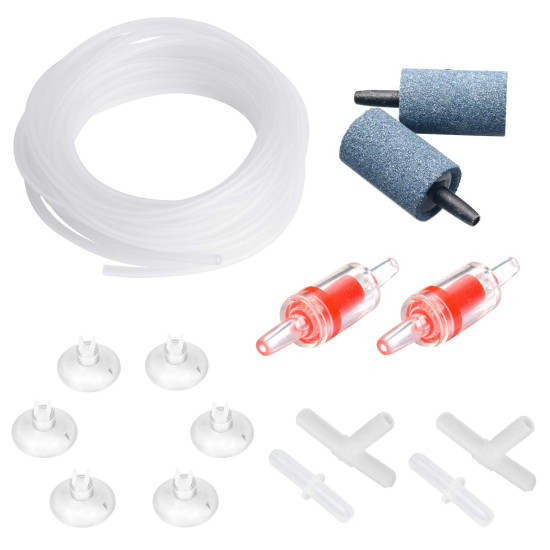 AERATION ACCESORIES X TUBING X 12M / AIR STONES X 6PCS X VALVES X 6 PCS AERATION ACCESORIES X TUBING X 12M / AIR STONES X 6PCS X VALVES X 6 PCS