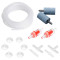 AERATION ACCESORIES X TUBING X 12M / AIR STONES X 6PCS X VALVES X  6 PCS