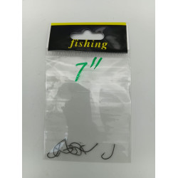 BARBED FISHING HOOK SIZE 7 10PCS/PKT