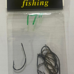BARBED FISHING HOOK SIZE 17 10PCS/PKT