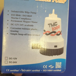 BILGE PUMP 1000GPH