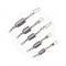 BULLET WEIGHT WITH SWIVEL 20G (5PCS)