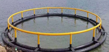 HDPE FISH CAGE 10METERS DIAMETER BRACKETS AND FITTINGS