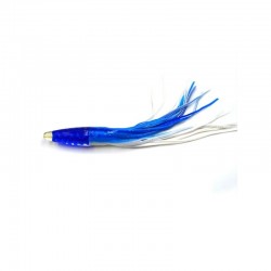 CHOCT3 9" SKIRT LURE BLUE WHITE