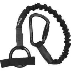 KARABINER WITH ELASTICATED COW-TAIL