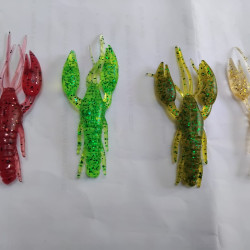 CRAW SHRIMP FISHING LURE 80MM 5PCS/PKT