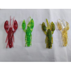 CRAW SHRIMP FISHING LURE 80MM 5PCS/PKT