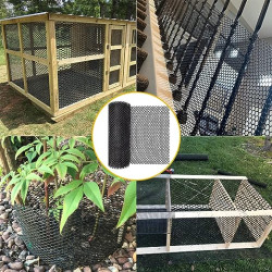 MULTI-PURPOSE PLASTIC POULTRY MESH 25M X 1M (DARK GREEN)