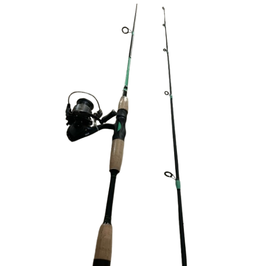 DELUXE FISHING ROD AND REEL