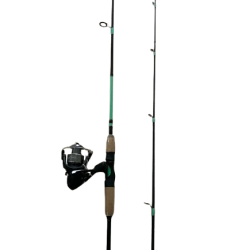 DELUXE FISHING ROD AND REEL