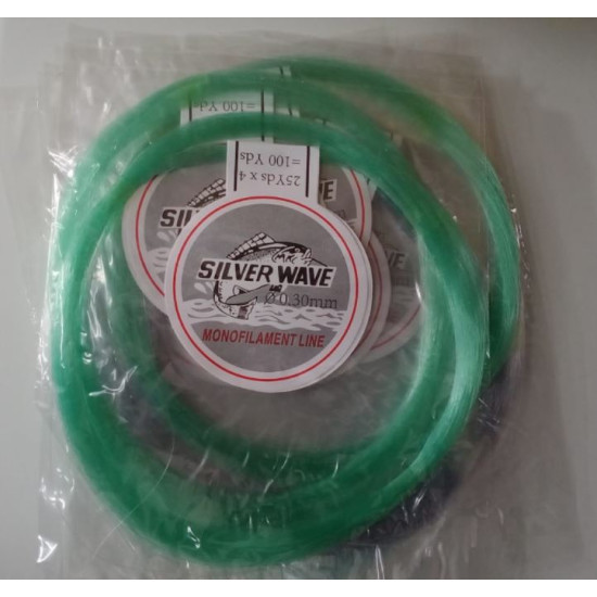 FISHING LINE 0.30MM X 100 YARDS X 1 DOZEN