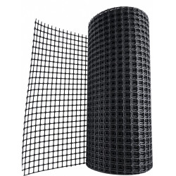 GEO GRID MESH 190GSM BLACK 50 METERS X 1.5 METERS