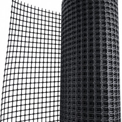GEO GRID MESH 190GSM BLACK 50 METERS X 1.5 METERS